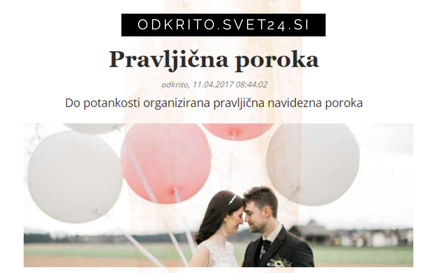 Vintage poroka na dvoru Jezeršek