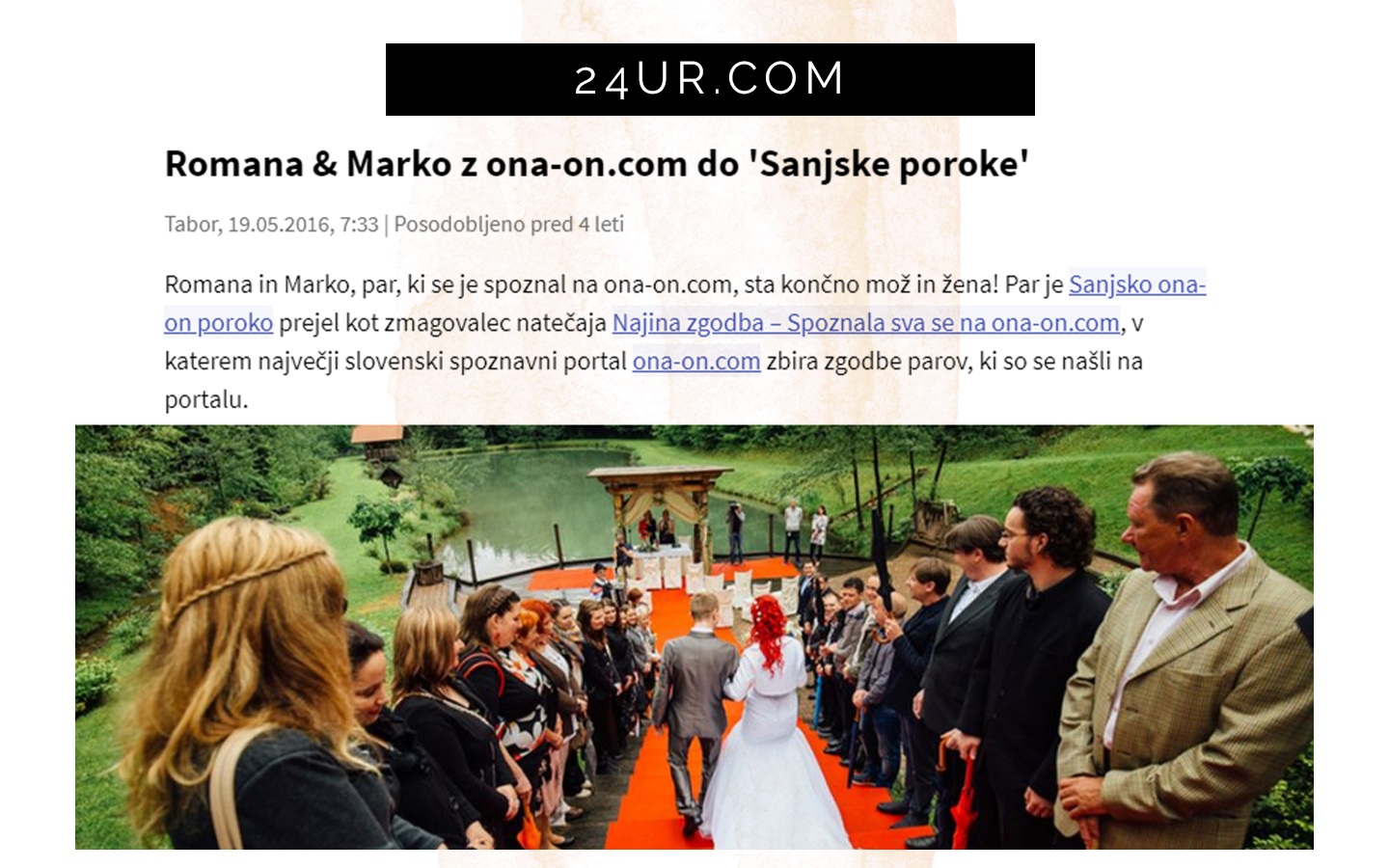 Poroka na priznani poročni lokaciji - Ribnik Lisjak, Hiša Ribnik